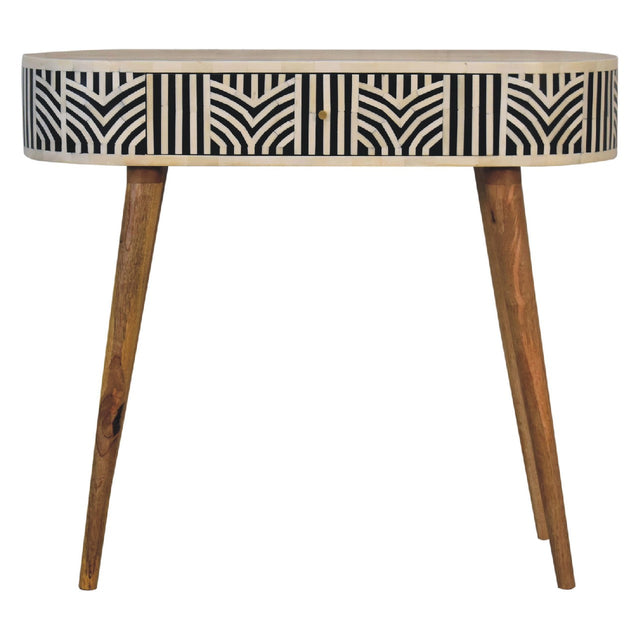 Edessa Bone Inlay Console Table NOVEX FURNITURES
