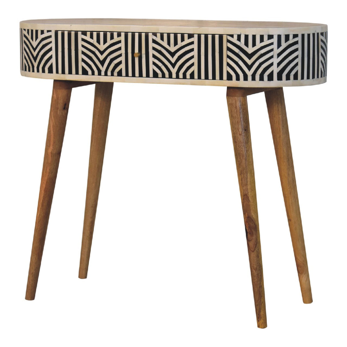 Edessa Bone Inlay Console Table NOVEX FURNITURES
