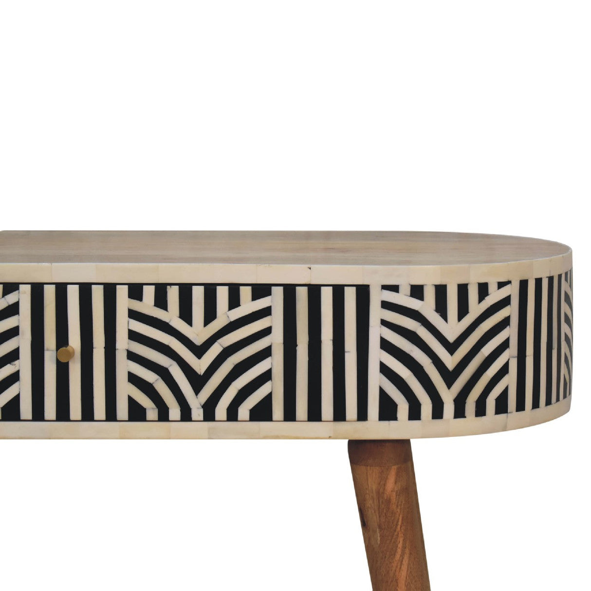 Edessa Bone Inlay Console Table NOVEX FURNITURES