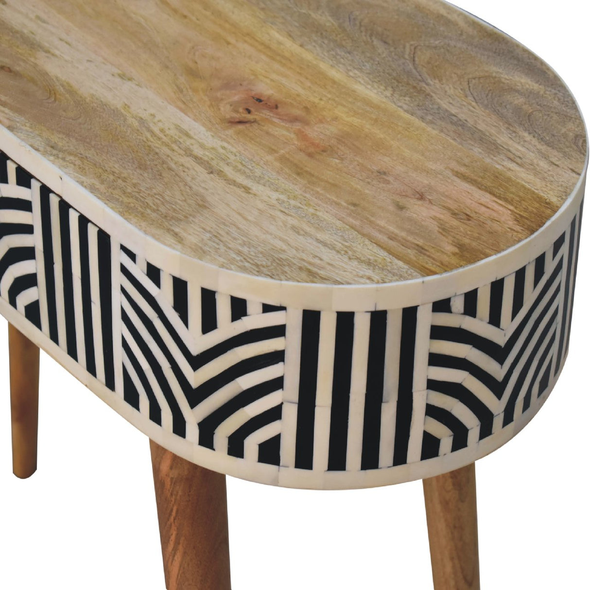 Edessa Bone Inlay Console Table NOVEX FURNITURES