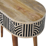 Edessa Bone Inlay Console Table NOVEX FURNITURES