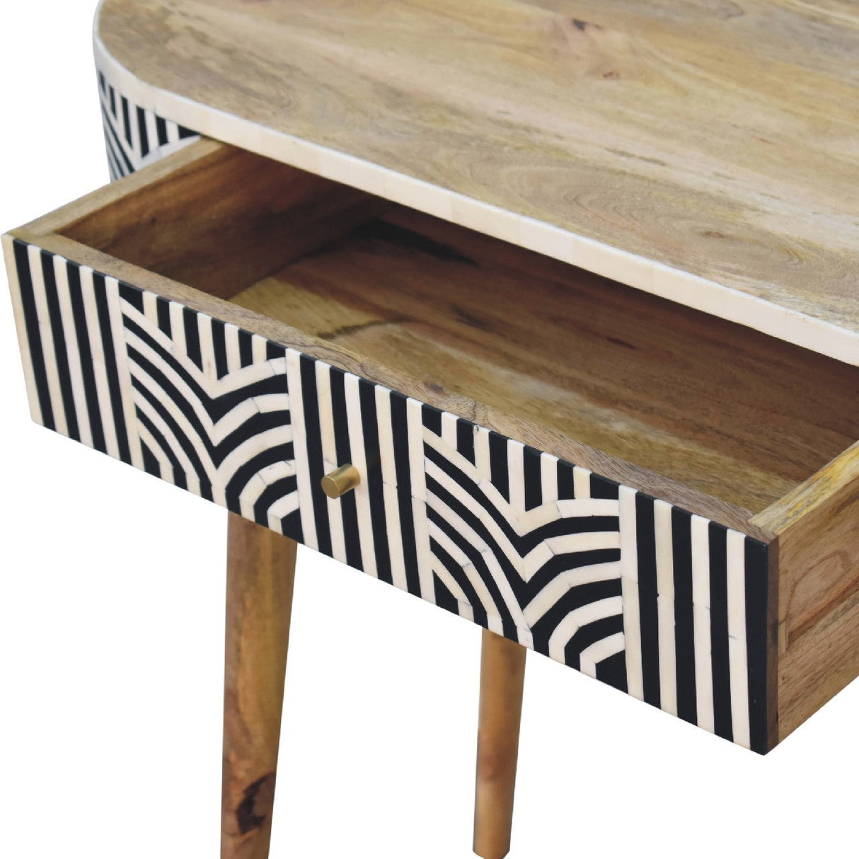 Edessa Bone Inlay Console Table NOVEX FURNITURES