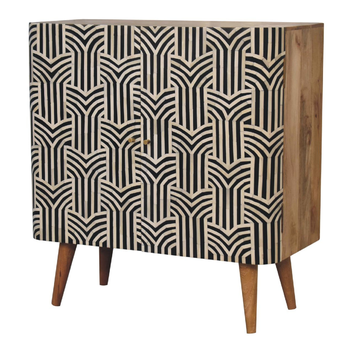 Edessa Bone Inlay Cabinet NOVEX FURNITURES