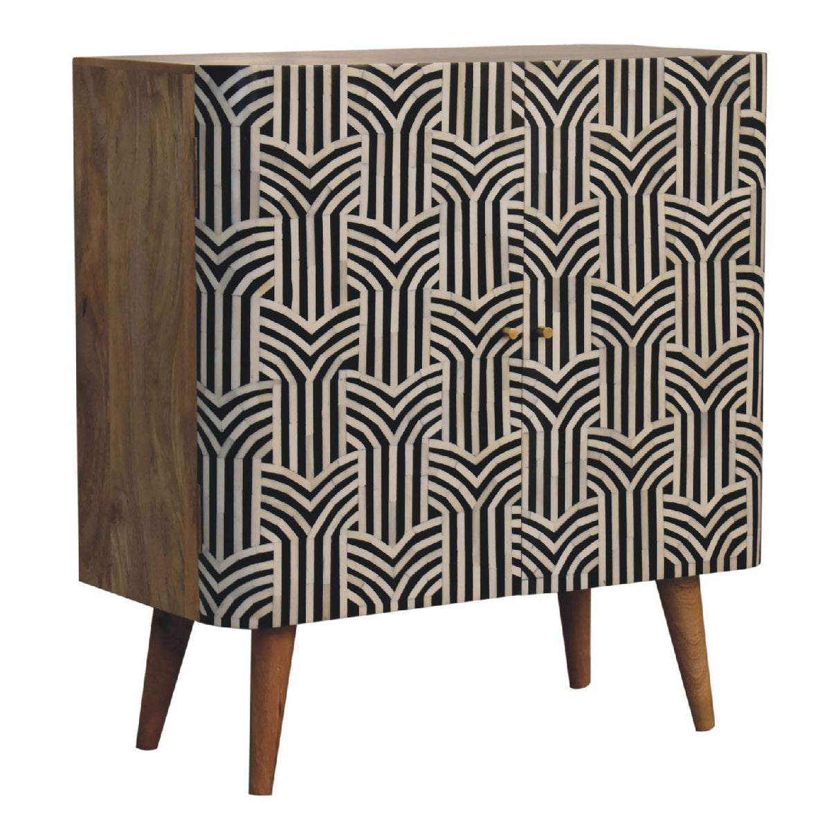 Edessa Bone Inlay Cabinet NOVEX FURNITURES