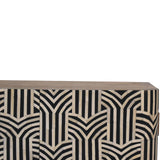 Edessa Bone Inlay Cabinet NOVEX FURNITURES