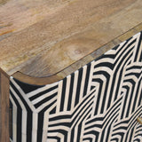 Edessa Bone Inlay Cabinet NOVEX FURNITURES