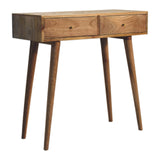 writing desk modern solid wood