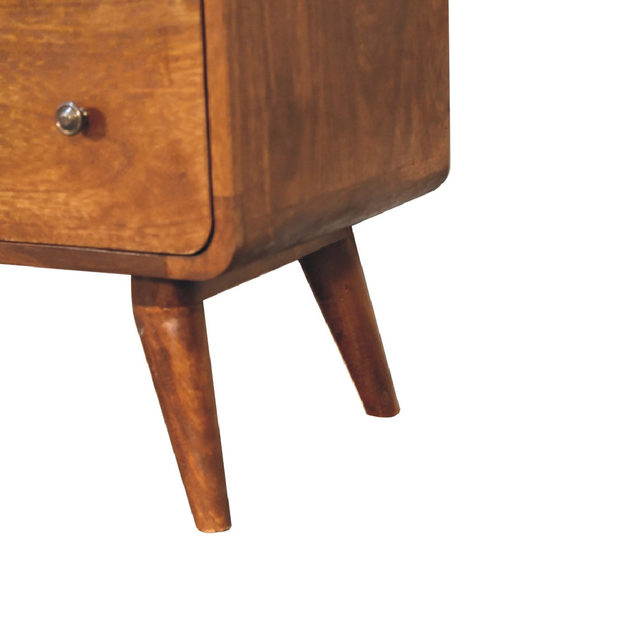 Large Curved Chestnut Chest NOVEX FURNITURES