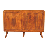 Large Curved Chestnut Chest NOVEX FURNITURES