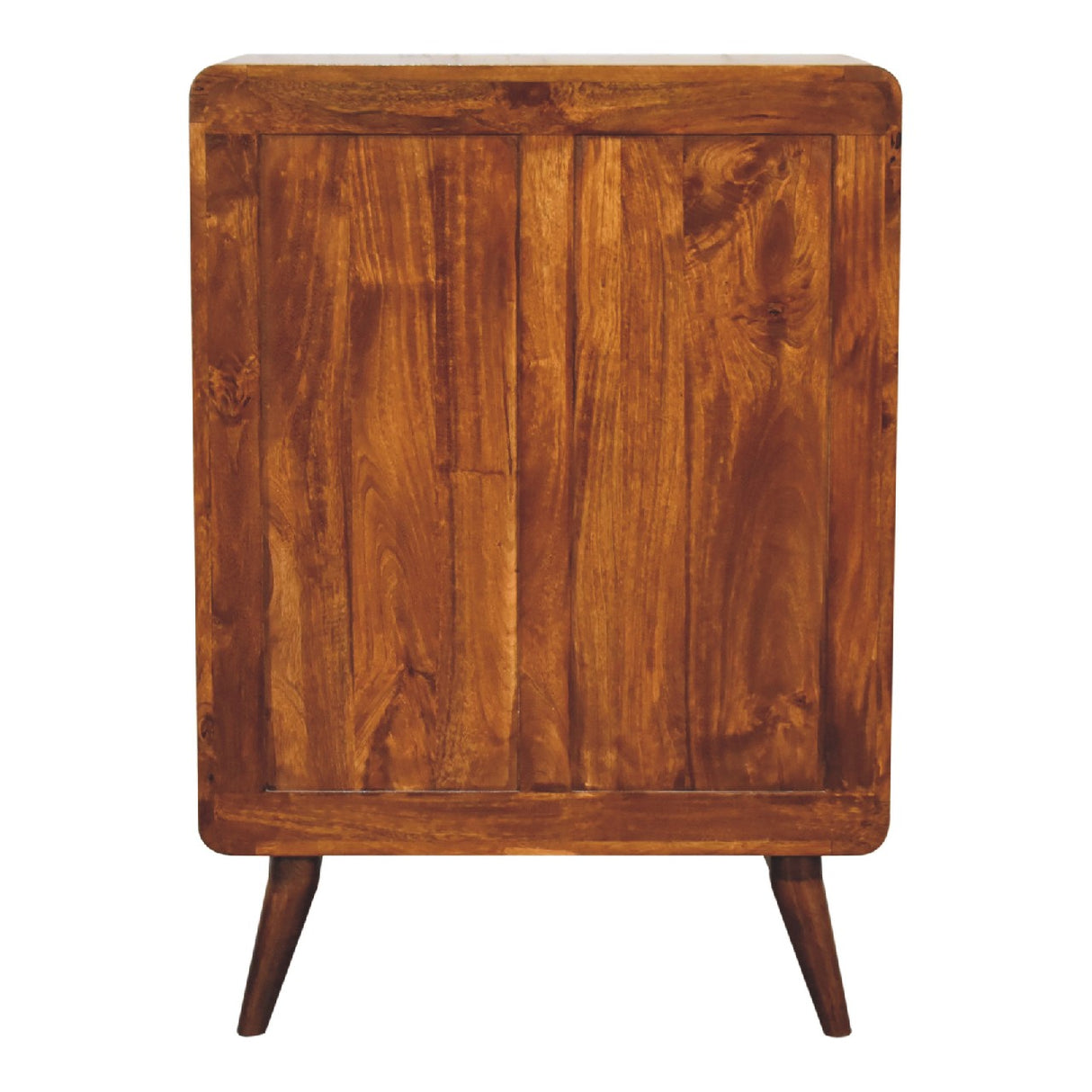 2 over 3 Curved Chestnut Chest NOVEX FURNITURES