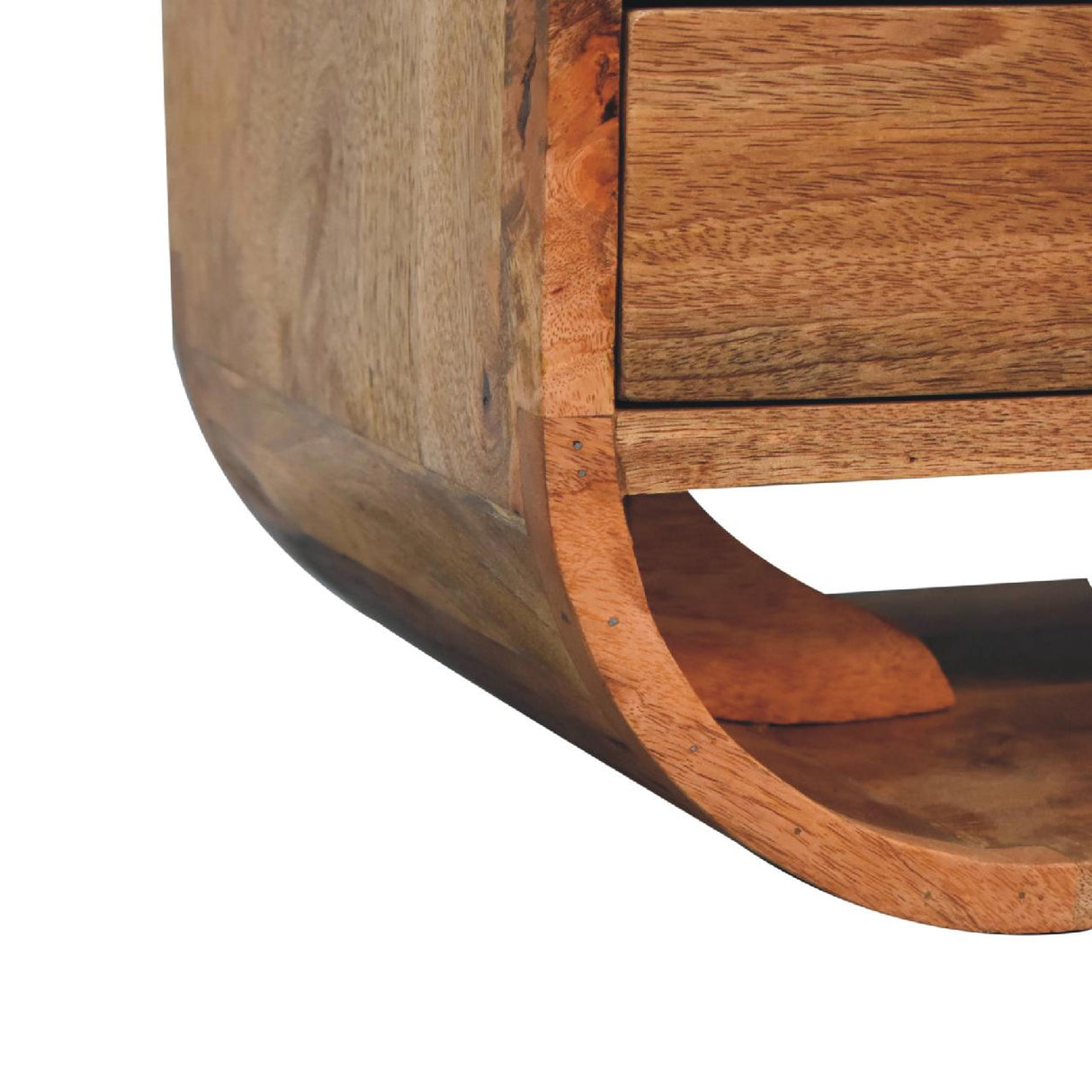 2 Drawer Curved Edge Media Unit NOVEX FURNITURES