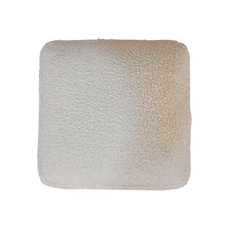 Cream Boucle Squoval Bench NOVEX FURNITURES