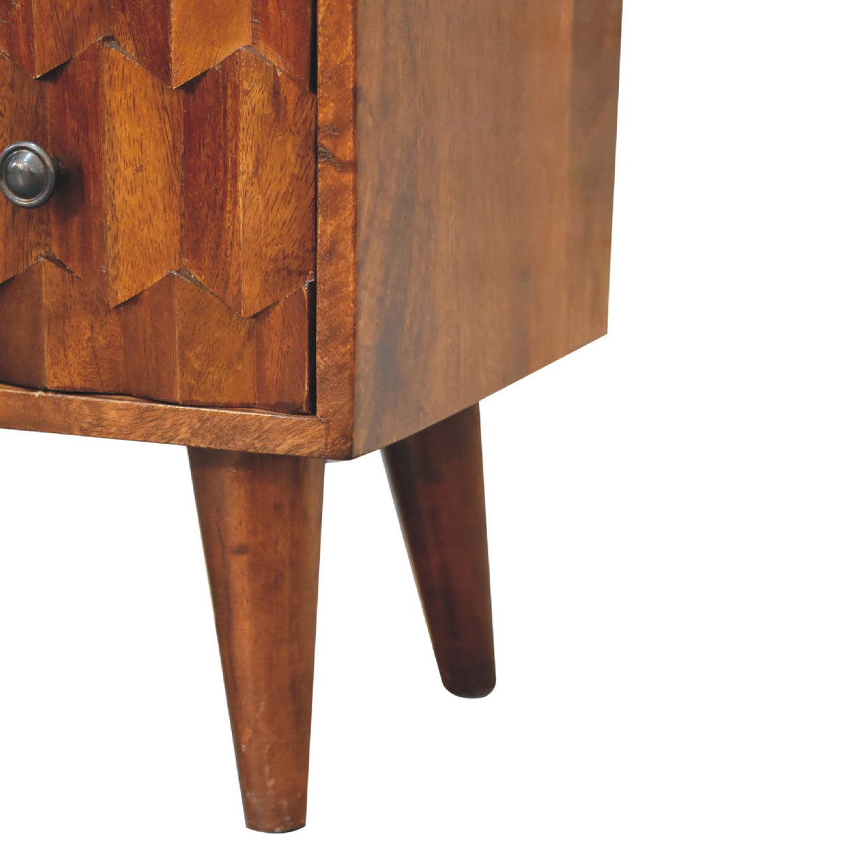 Chestnut Pineapple Carved Chest NOVEX FURNITURES