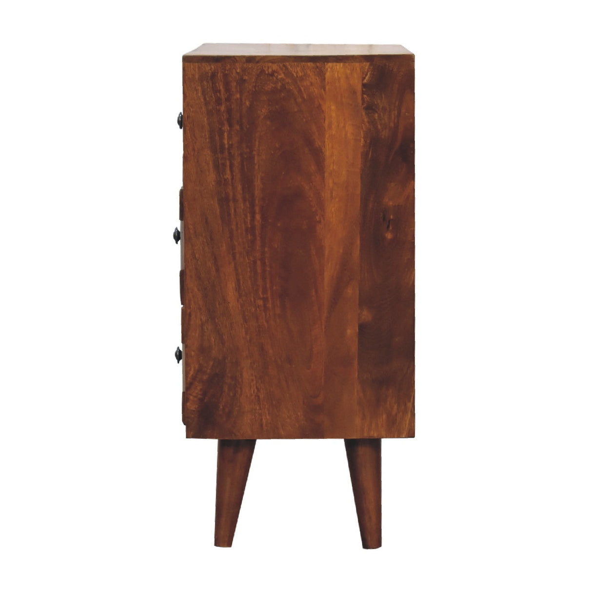 Chestnut Pineapple Carved Chest NOVEX FURNITURES