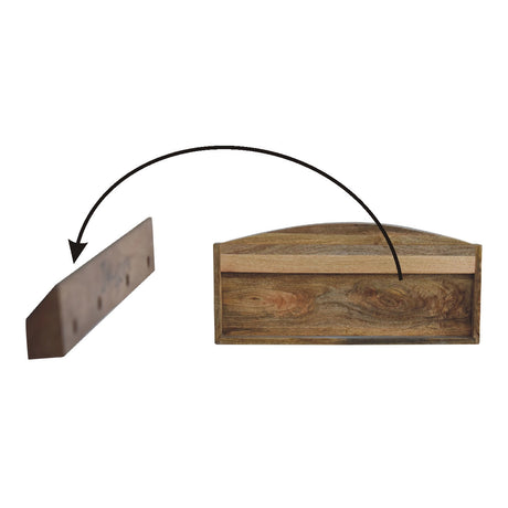 Larissa Open Wall Mounted Shelf NOVEX FURNITURES
