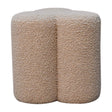 Mud Boucle Clover Footstool NOVEX FURNITURES