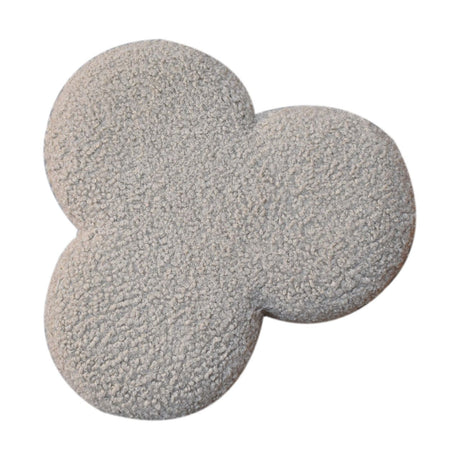 Mud Boucle Clover Footstool NOVEX FURNITURES
