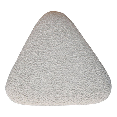 Mud Boucle Triangle Footstool NOVEX FURNITURES
