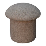Mud Boucle Mushroom Footstool NOVEX FURNITURES