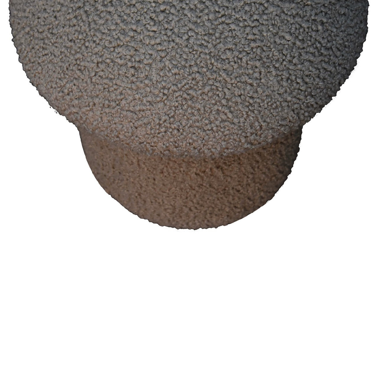 Mud Boucle Mushroom Footstool NOVEX FURNITURES
