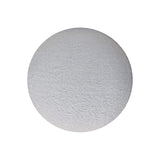 White Boucle Mushroom Footstool NOVEX FURNITURES