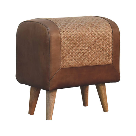 Seagrass Buffalo Square Footstool NOVEX FURNITURES