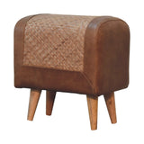 Seagrass Buffalo Square Footstool NOVEX FURNITURES
