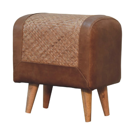 Seagrass Buffalo Square Footstool NOVEX FURNITURES