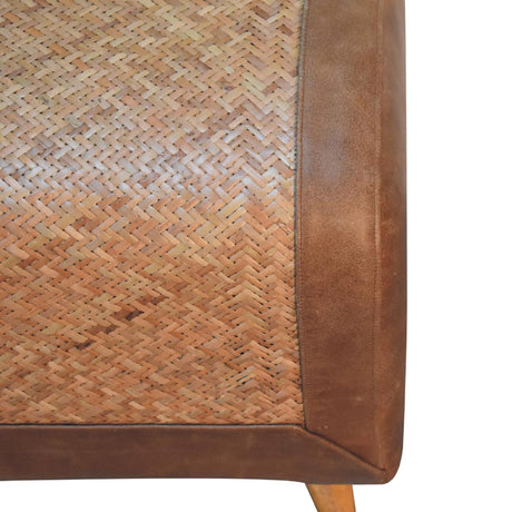 Seagrass Buffalo Square Footstool NOVEX FURNITURES
