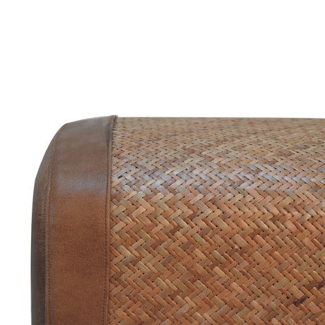 Seagrass Buffalo Square Footstool NOVEX FURNITURES