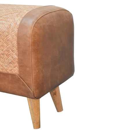 Seagrass Buffalo Square Footstool NOVEX FURNITURES