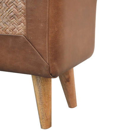 Seagrass Buffalo Square Footstool NOVEX FURNITURES