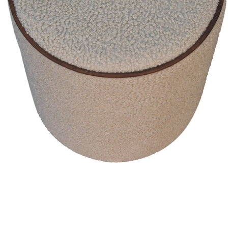 Serenity Round Footstool NOVEX FURNITURES