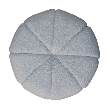 White Boucle Circus Footstool NOVEX FURNITURES