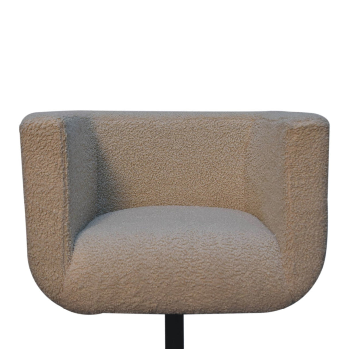 Cream Boucle Swivel Chair NOVEX FURNITURES