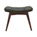 Harbour Green Footstool NOVEX FURNITURES