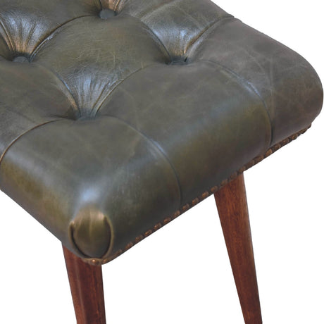 Harbour Green Footstool NOVEX FURNITURES