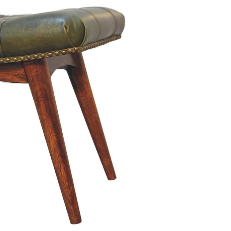 Harbour Green Footstool NOVEX FURNITURES