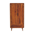 Curved Chestnut Wardrobe NOVEX FURNITURES