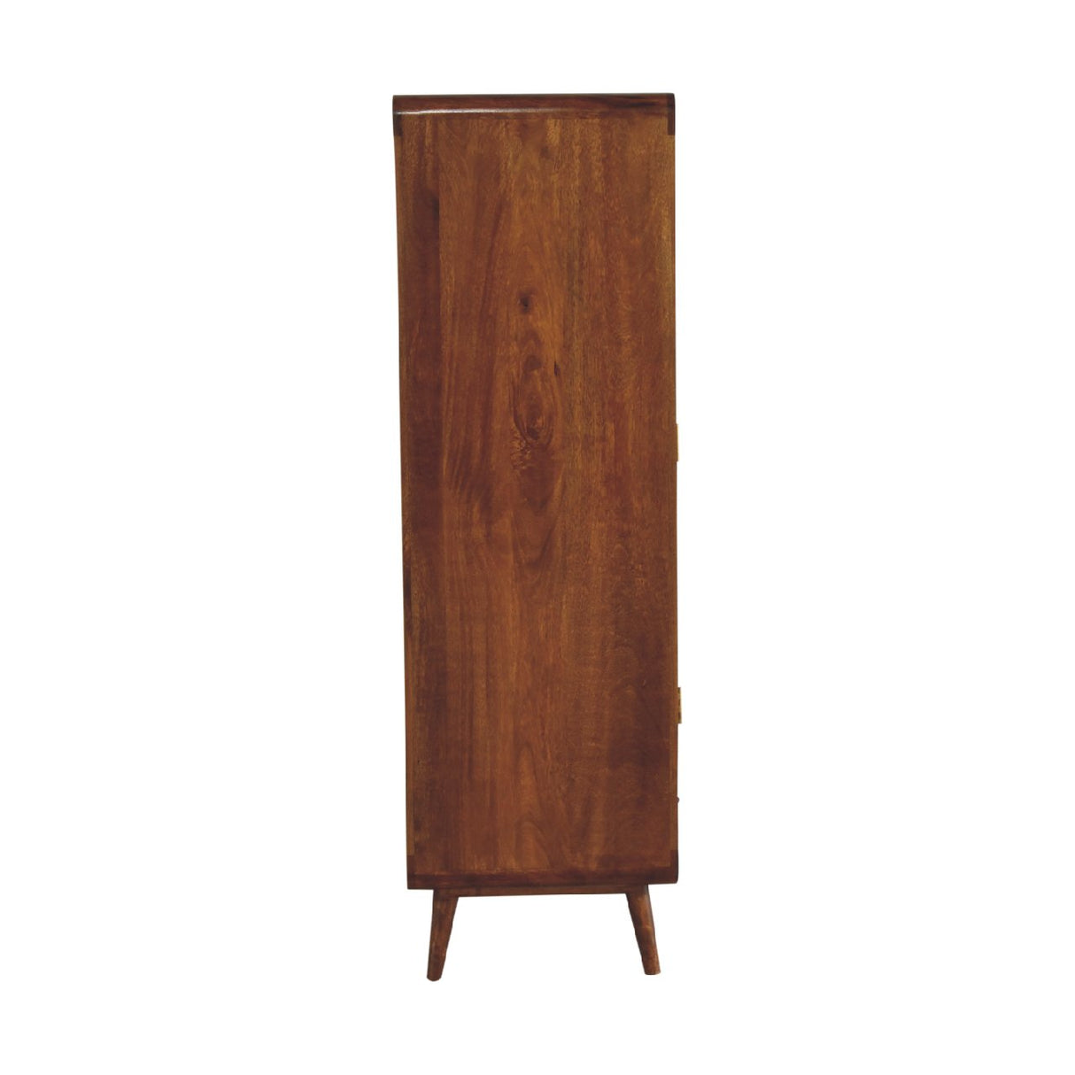 Curved Chestnut Wardrobe NOVEX FURNITURES
