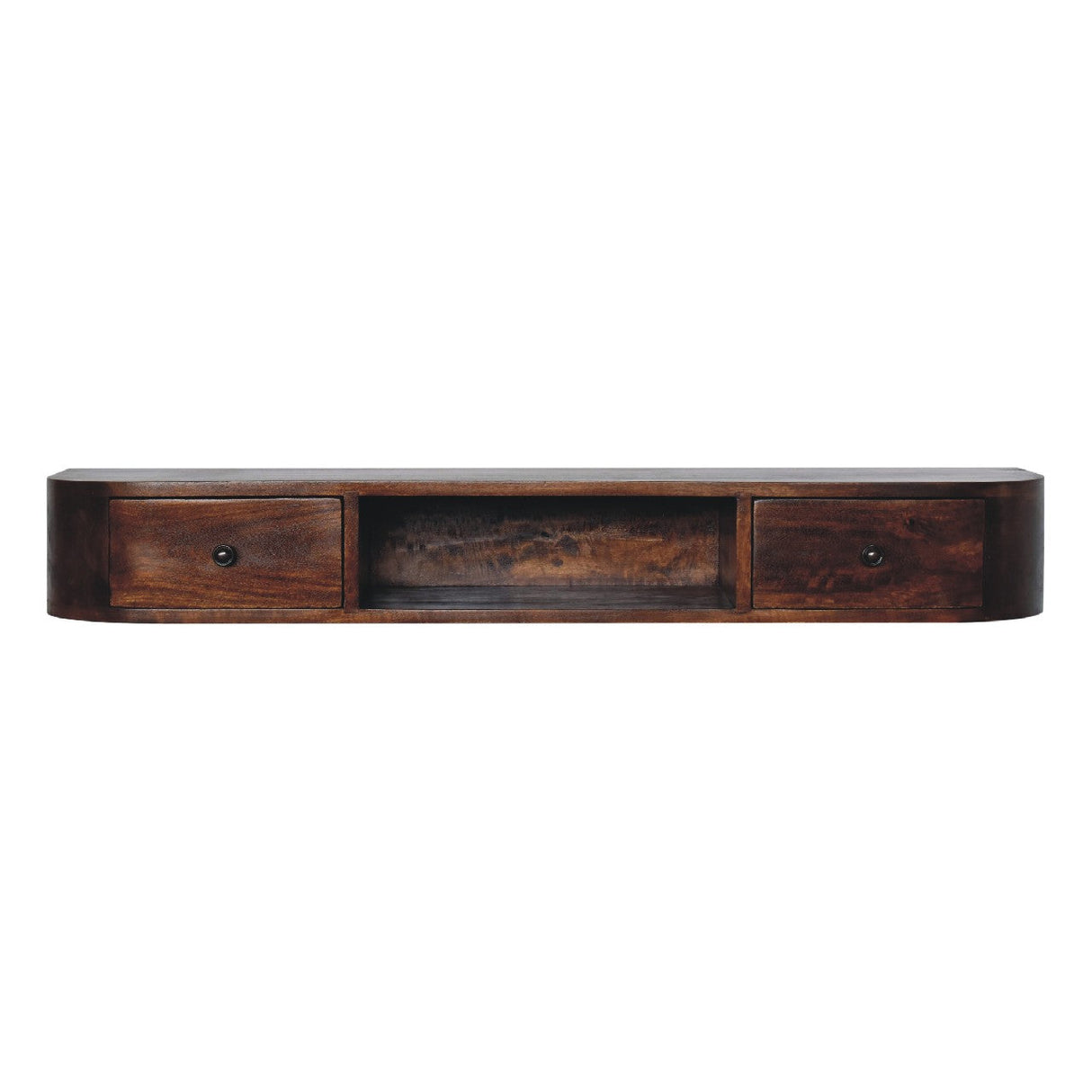 Lunar 2 Drawer Floating Console NOVEX FURNITURES