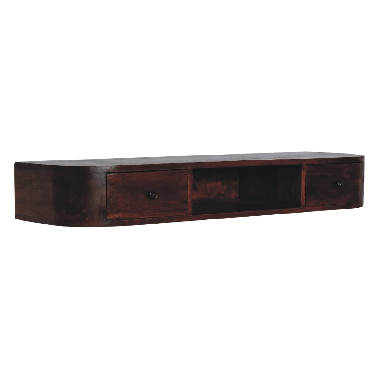 Lunar 2 Drawer Floating Console NOVEX FURNITURES