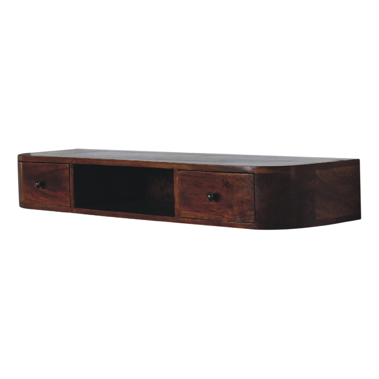 Lunar 2 Drawer Floating Console NOVEX FURNITURES