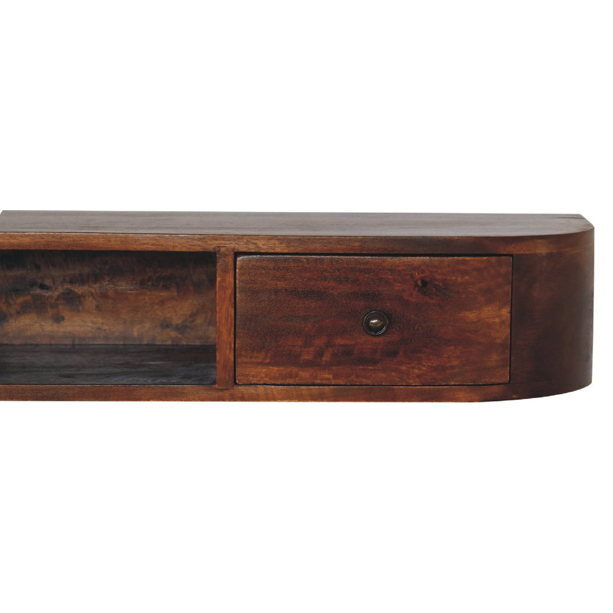 Lunar 2 Drawer Floating Console NOVEX FURNITURES