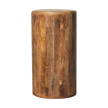 Oak-ish Drum Chest NOVEX FURNITURE