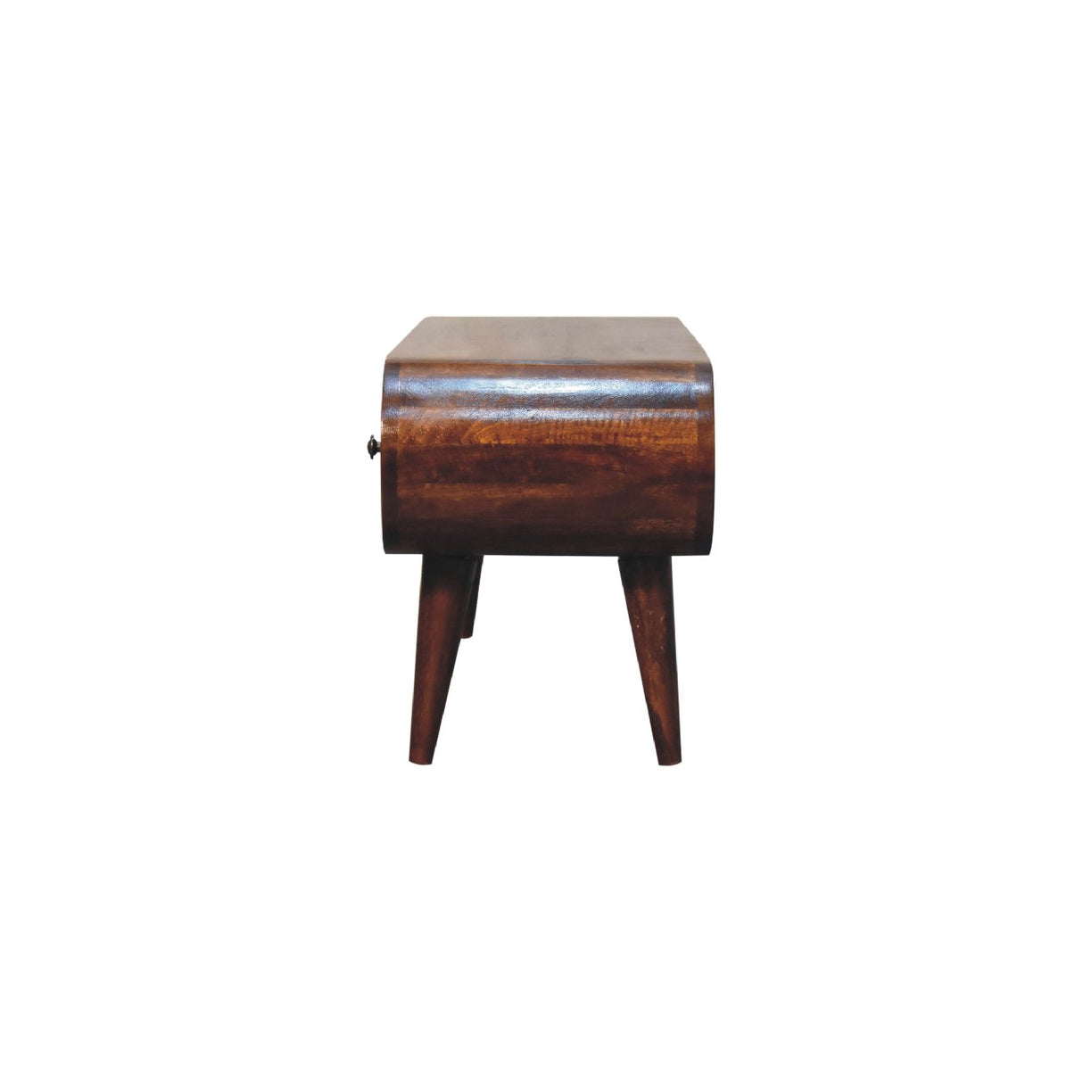 Chestnut Circular TV Unit NOVEX FURNITURES