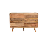 Large Curved Oak-ish Chest NOVEX FURNITURES