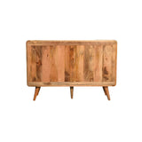 Large Curved Oak-ish Chest NOVEX FURNITURES