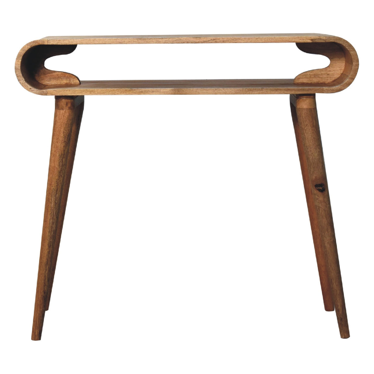 Amaya Chestnut Nordic Style Console Table NOVEX FURNITURES