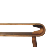 Amaya Chestnut Nordic Style Console Table NOVEX FURNITURES